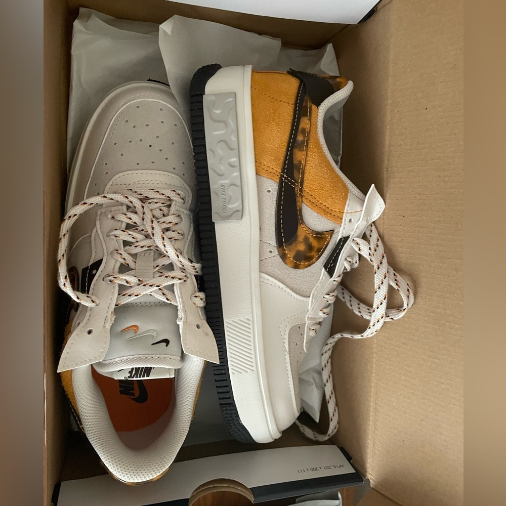 Nike Air Force 1 Fontanka WM Tortoise Curry Phantom